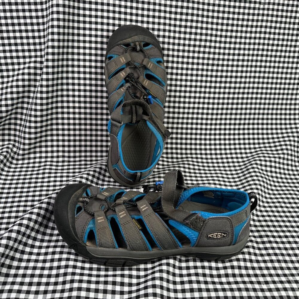 Keen Newport H2 Water Shoe Sandal Blue Grey Outdoor Gorpcore Men's Size 7